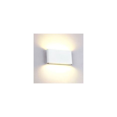 Applique da esterno da 12W in alluminio – Illuminazione verso l'alto e verso il basso IP65 – Temperatura colore 3000K Bianco caldo – Dimensioni 17,5x9cm (1/3)
