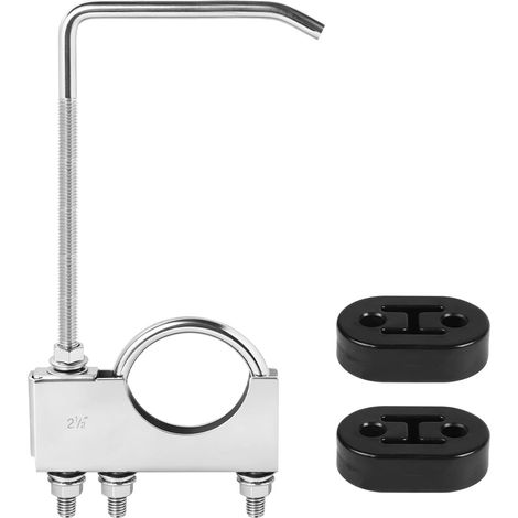 Collier d'échappement en acier inoxydable 304 avec suspension (1/5)