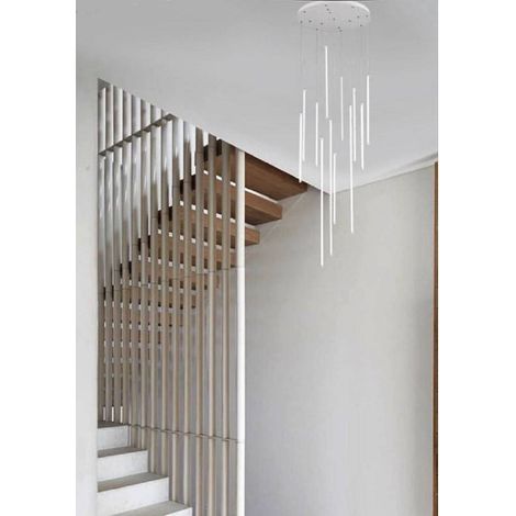 Trade Shop - 105W MODERNE LED-HÄNGELEUCHTE, WEISSES LICHT 6500K 4000K 3000K LP-45B -
