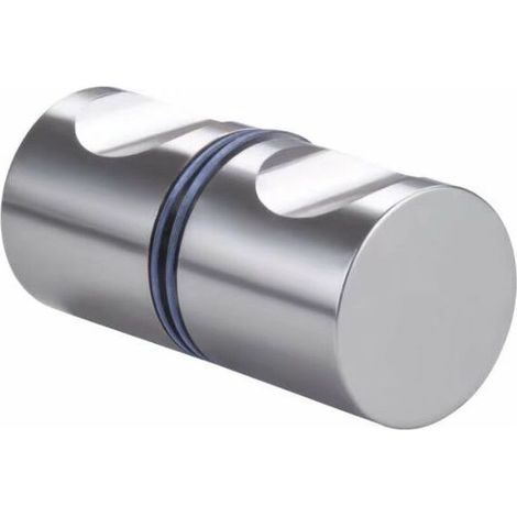 Bouton de poignée de poignée en alliage chromé en aluminium pour la salle de bain de salle de bain douche (1/5)