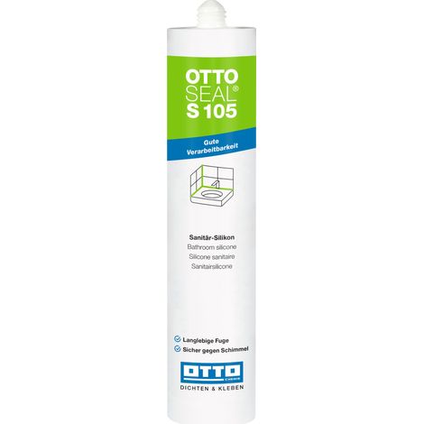 OTTOSEAL S105 alternatives Sanitär-Silikon 310ml C79 steingrau
