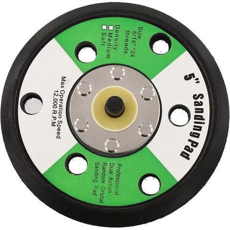 Disque de ponçage, plateau de support pour outils électriques, plateau de support pour ponceuse 5 pouces, accessoires ( ) (1/5)