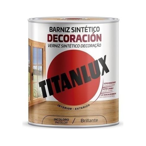 Barniz Madera Brillante 750 Ml Palis Al Agua Ecologico Decoracion In