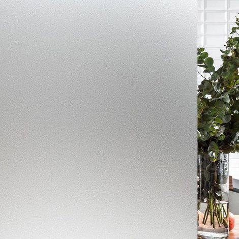 Privacy Window Film, Frosted Glass Film, Electrostatic Glass Film, Decorative for Office, Home, Bathroom, Bedroom, Kitchen, 40 cm 200 cm MUMU (1/4)
