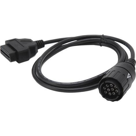 Adaptateur OBD2 10 broches vers 16 broches, câble d'extension de diagnostic pour moto, outil de codage, remplacement pour F650 et ICOM D. (1/5)