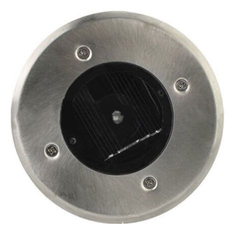 FENOPLASTICAQuatre lampes de sol solaires à LED, adaptées à l'éclairage extérieur, à l'éclairage public et à l'éclairage souterrain indice de protection IP65 (lumière blanche froide, ronde). (1/5)