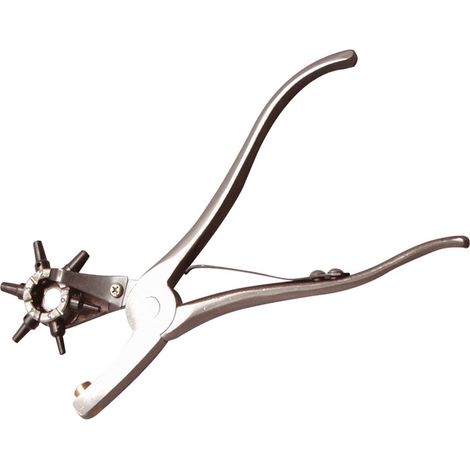 Fouet à tête pivotante robuste avec 6 poinçons en acier inoxydable