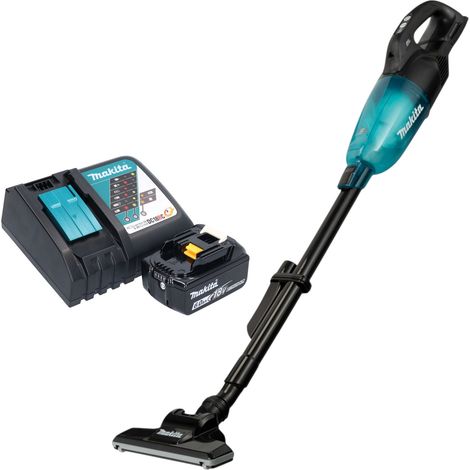 Aspirapolvere a batteria Makita DCL 284 FRGB 18 V 0,73 l nero brushless + 1x batteria da 6,0 Ah + caricabatterie (1/5)