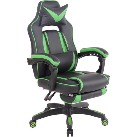 Silla Gamer Heat Negro/verde