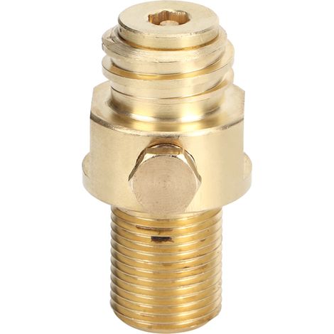Adaptateur/convertisseur de valve de recharge CO2 pour bouteille de soda Sodastream M18X1.5