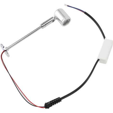 Projecteur LED pour vitrines de bijoux, luminaire d'affichage, lumière d'armoire debout pour accent intérieur, aluminium galvanisé (1/5)