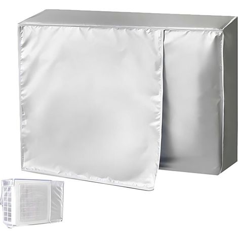 Housse de protection pour unité extérieure de climatiseur – étanche à la pluie et aux UV, anti-poussière, dimensions 96 × 40 × 70 cm