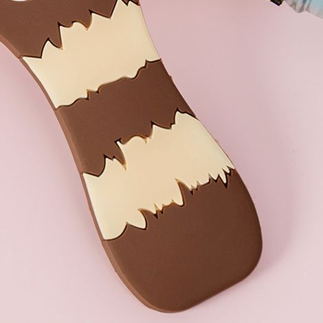 Magnetischer Flaschenöffner mit Katzenpfote für Bier, kreativer Silikon-Kühlschrankmagnet, braun gestreift, niedliches Cartoon-Design (1/3)