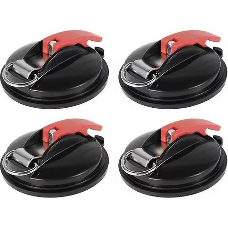 Lot de 4 ventouses multifonctionnelles ultra-résistantes pour arrimer bâches, tentes, voitures et fourgonnettes de camping. (1/5)