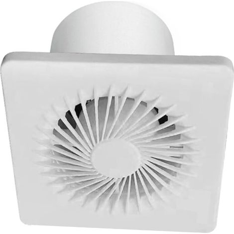 High-speed 12V extractor fan for windows and walls, quiet ventilation for humidity control in kitchens, chicken coops, and toilets. (1/4)