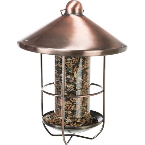 Mangeoire extérieure cuivré 500ml / ø 19 cm. oiseaux. - Trixie