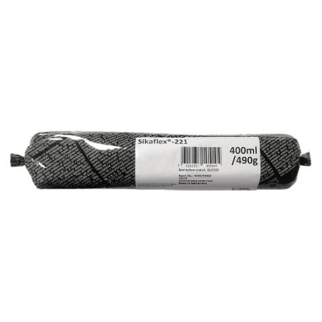 Colle mastic multi-usages SIKA Sikaflex 221 - Noir - Recharge 400ml