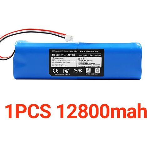 14.4V 12800 rechargeable battery for drones, suitable for various RC aircraft, drones, and quadcopters. (1/3)