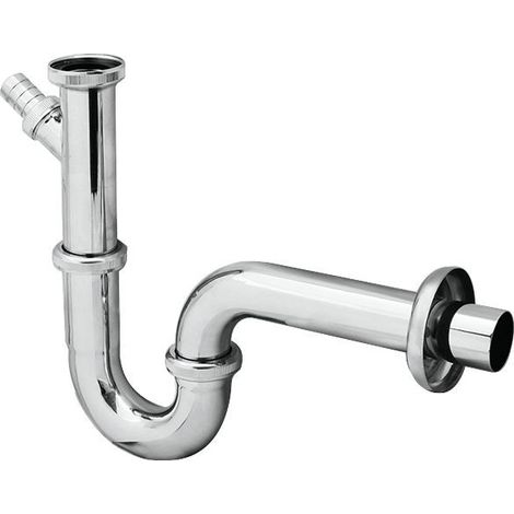 Siphon tube 1 1/4’’ WAS DN 32 mm, chromé