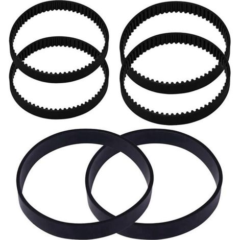 Lot de 6 Courroies D\'Aspirateur de Rechange pour Bissell ProHeat 2X Revolution Pet Pro Cleaner ModèLes 1986,1964,2007,2007P
