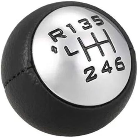 Nazalus-Vendita Pomello Leva cambio Auto a Velocità 6 Velocità per Peugeot 307 407 308 3008 5008 807, Pomello del cambio a 6 velocità, Testa, Pomello Leva di Auto per Peugeot (1/5)