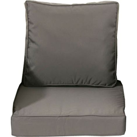 Copricuscino Poltrona Bergen Grigio ferro