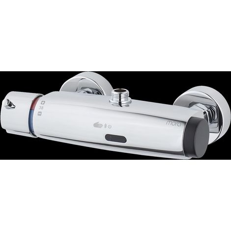 MORA tronic WMS, Duschthermostat Batteriebetrieb Chrom (1/2)