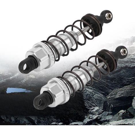 Amortisseur avant aluminium pour WLtoys K949, pièce upgrade suspension voiture RC 1/10 tout-terrain. (1/5)
