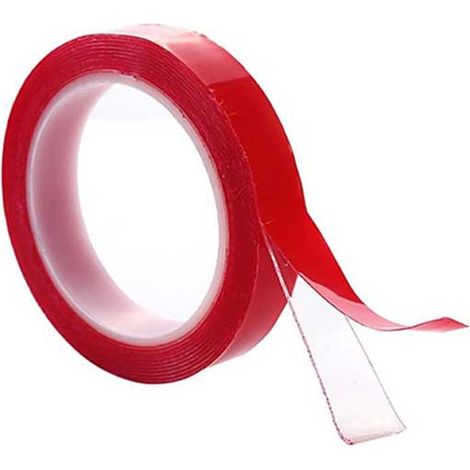 Ruban Adhésif Double Face Acrylique Transparent 15 mm (1/2)