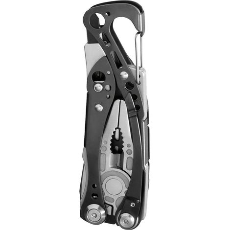 Leatherman Skeletool® CX Carbon - Multiherramienta Ultraligera y Compacta con Hoja de Acero 154CM, Alicates y Más Funciones Básicas (1/4)