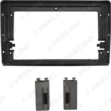 Compatible avec Fiat Bravo (2006-2016) : cadre pour panneau de navigation Android, cadre de mise à niveau du système audio, écran 9 pouces