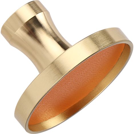 Boutons ronds en laiton, poignées de tiroir et de porte de cuisine, avec vis (1/5)