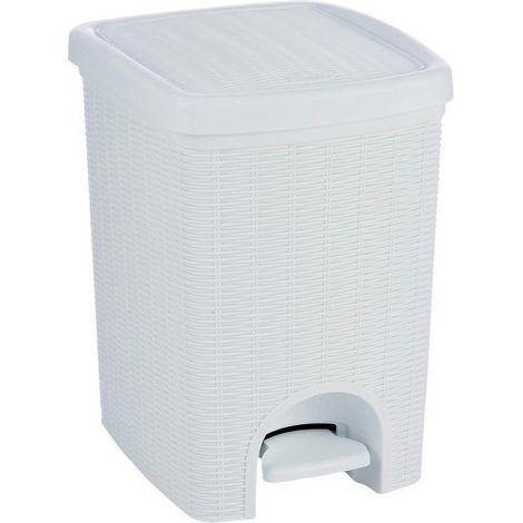 Poubelle Élégance Blanche L 20 Stefanpl (1/5)