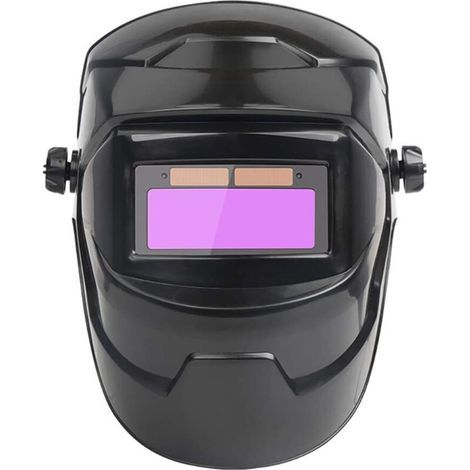 Casque de soudage à obscurcissement automatique. réglable. à énergie solaire. avec capteur haute sensibilité. adapté à la protection professionnelle (1/4)