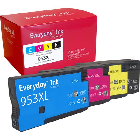 Xerox Inchiostro Everyday™ Multipack di compatibile con HP HP953XL (HP953XL MULTIPACK), Alta capacità (1/2)