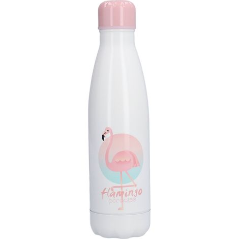 Bouteille d'eau isotherme en acier inoxydable 500ml, étanche et réutilisable, idéale pour le sport (1/5)