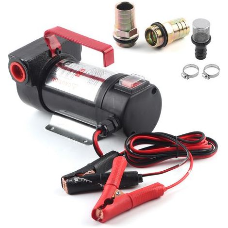 Pompe à fioul électrique 12V DC – Débit 40 L/min – Auto-amorçante avec filtre intégré – Construction en fonte résistante à la corrosion (1/5)