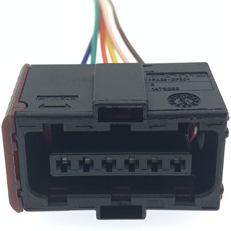 DJ7067-1.5-11/21 convient aux prises de pédale d'accélérateur électronique Volkswagen à 6 broches (6-929264-2). (1/5)