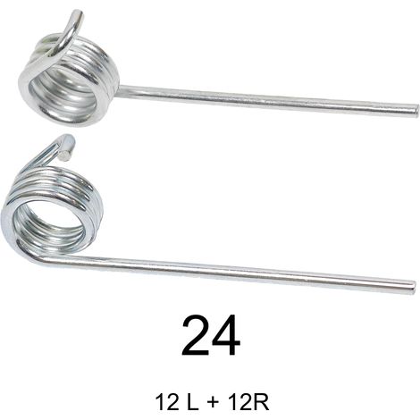 Ressort de tampographie 24x Jeu de ressorts pour Tampographe AL-KO B462222 462221 474375 (1/5)