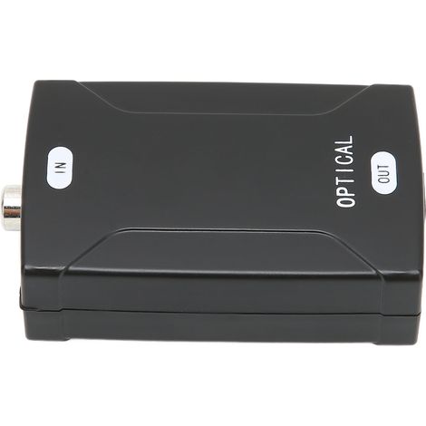 Convertisseur audio optique vers coaxial 24 bits haute définition pour home cinéma Dolby Digital, prise 100-240 VEU, convertisseur coaxial vers fibre optique (1/5)