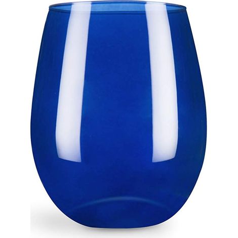 Lot de 6 verres, verre, bleu cobalt (1/5)