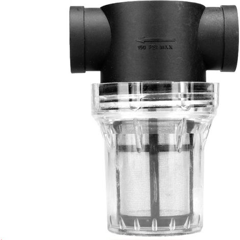 Filtre à eau en ligne avec filetage interne 3/4", maille 80 (1/3)
