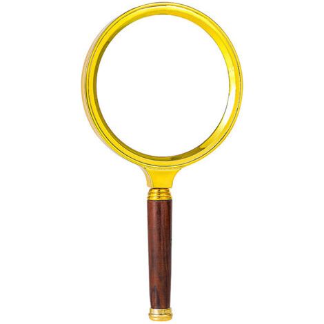 Loupe de lecture x10 - Loupe de poche pour apprendre les personnes âgées - Lecture de livres de journaux - Observation des insectes et des loisirs 8CM