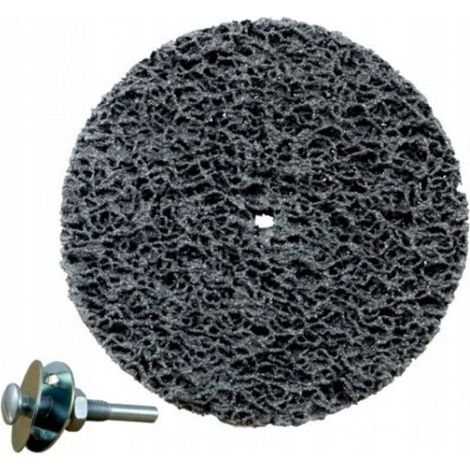 Rostentfernerscheibe, schwarzes Haar, Adapter 125M