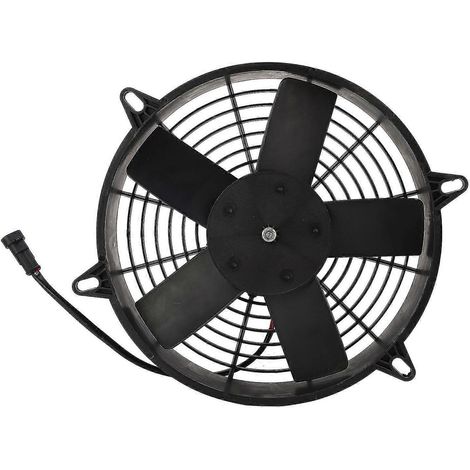 Ventilateur de refroidissement de climatiseur 305 mm 24 V 160 W CA, ensemble ventilateur de radiateur de condenseur électrique pour bus et camions (1/5)