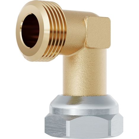 Racor dieléctrico codo 3/4' THERMOR - 20 x 27 mm - 901029