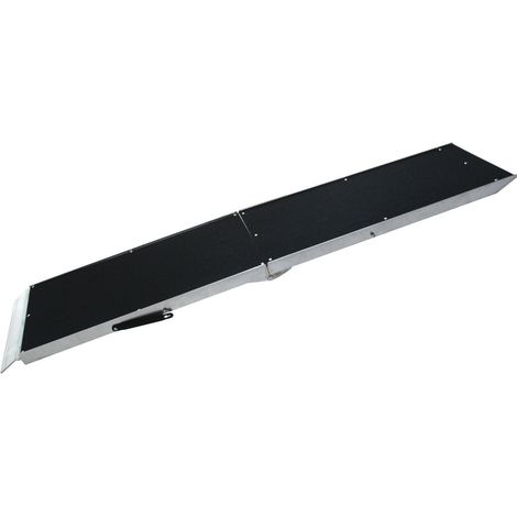 Rampe pour les chiens 183cm 110kg pliable 92x38cm alu rampe rail collision (1/3)