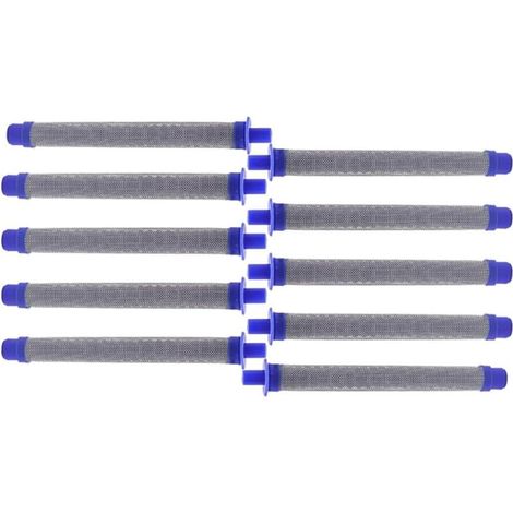 10er Pack Airless Sprühfilter SG3, Push-On, für Lackierpistolen Werkstatt schnell und einfach montiert (1/5)