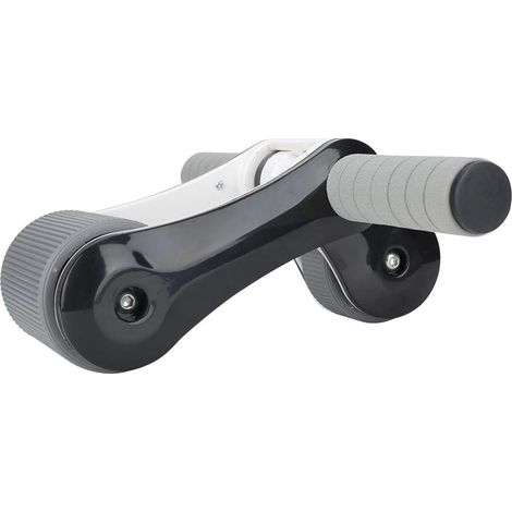 Rouleau de Roue Abdominale pour Exercices Abdominaux, équipement de Fitness à Domicile pour L'entraînement du Corps Entier, Support Triangulaire ABS + AL Portable pour Salle de Sport, Bureau, (1/5)
