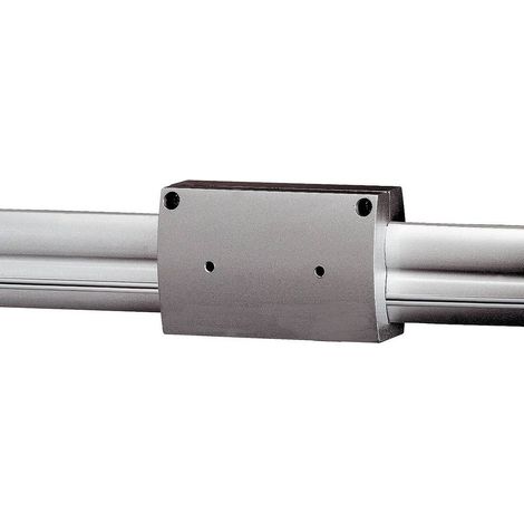 SLV 184032 Elément pour système déclairage sur rail haute tension Raccord longitudinal gris-argent (1/2)
